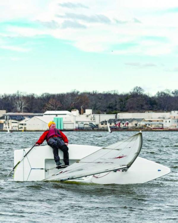 What To Do When You Capsize a Sailing Dinghy